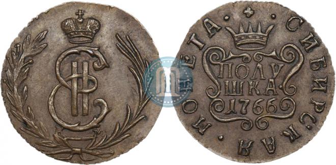 Полушка 1766 года