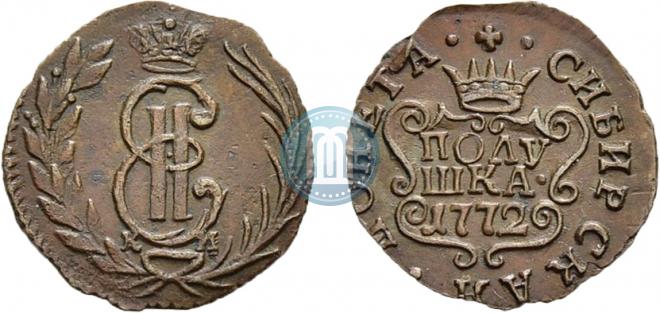 Полушка 1772 года
