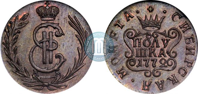 Полушка 1772 года