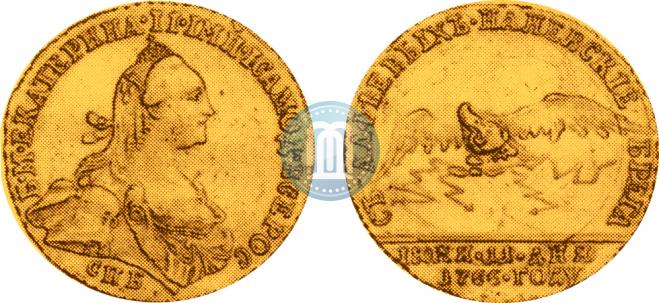 Жетон 1766 года