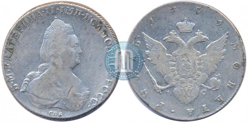 Picture 1 rouble 1796 year СПБ-IC 