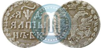 Picture Altyn 1704 year БК 