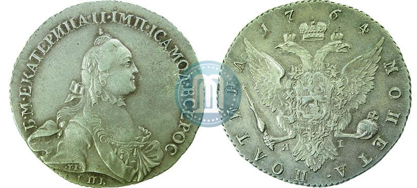Фото Полтина 1764 года СПБ-ЯI 