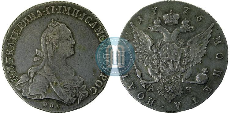 Picture Poltina 1776 year СПБ-ЯЧ 