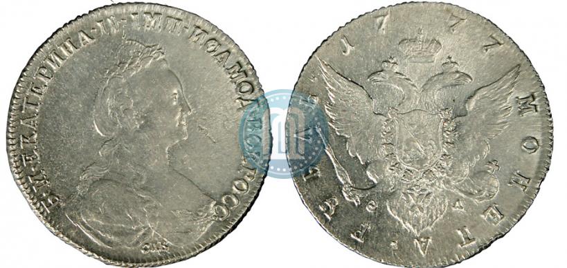 Picture 1 rouble 1777 year СПБ-ФЛ 