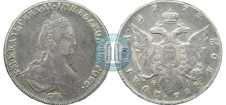 Picture Poltina 1778 year СПБ-ФЛ 