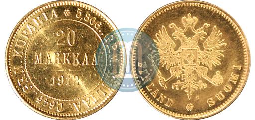 Picture 20 markkaa 1912 year S 