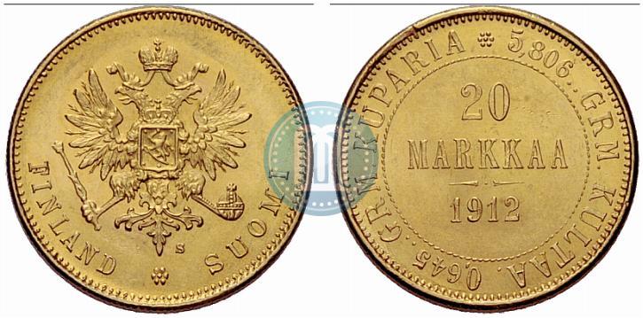 Фото 20 марок 1912 года S 