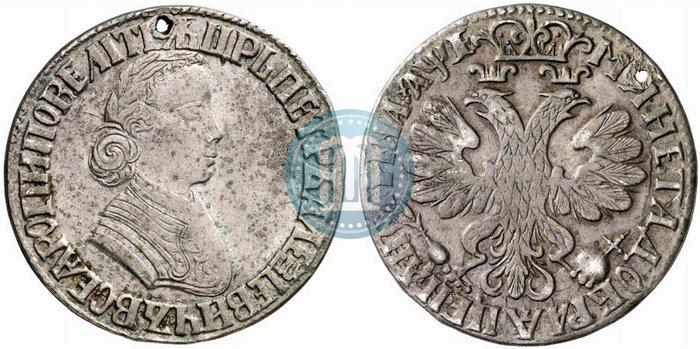 Picture Poltina 1705 year  "Portrait by F. Alekseev"