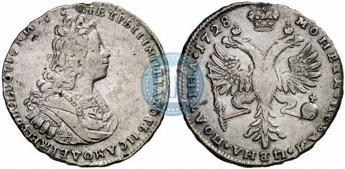 Picture Poltina 1728 year  
