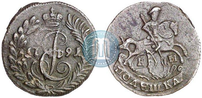 Picture Polushka 1791 year КМ 