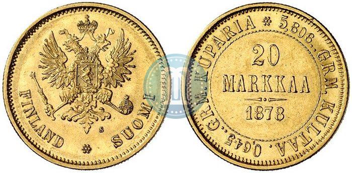 Фото 20 марок 1878 года S 