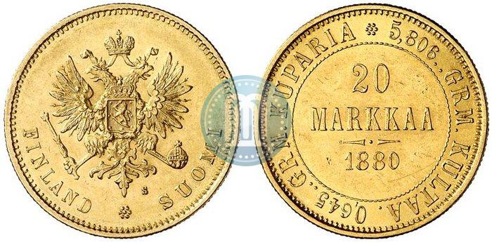 Фото 20 марок 1880 года S 