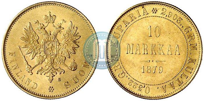 Picture 10 markkaa 1879 year S 