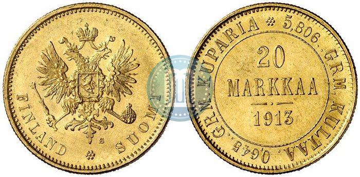 Фото 20 марок 1913 года S 