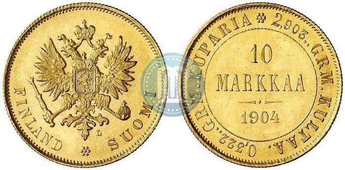 Фото 10 марок 1904 года L 