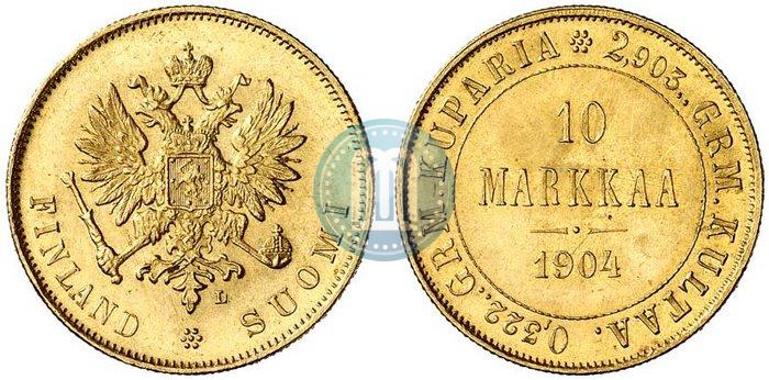 Фото 10 марок 1904 года L 