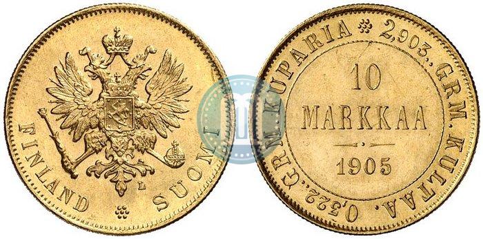 Фото 10 марок 1905 года L 