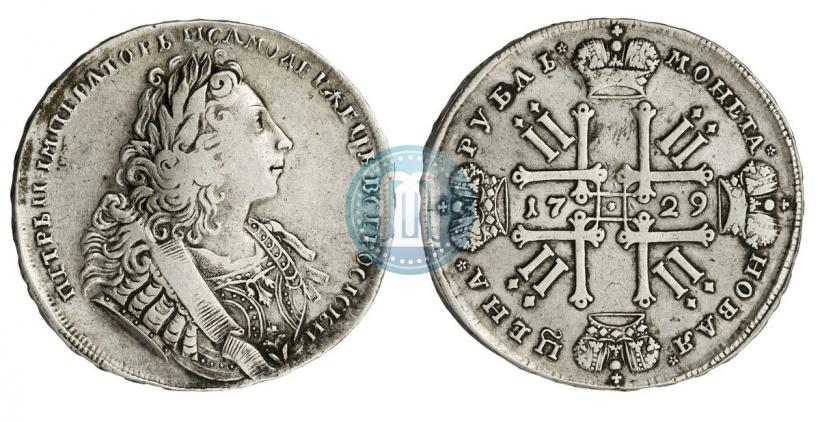 Picture 1 rouble 1729 year  "Type of 1729"