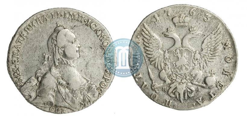 Picture Poltina 1763 year СПБ-ЯI 