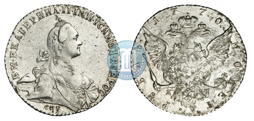 Picture 1 rouble 1770 year СПБ-ЯЧ 