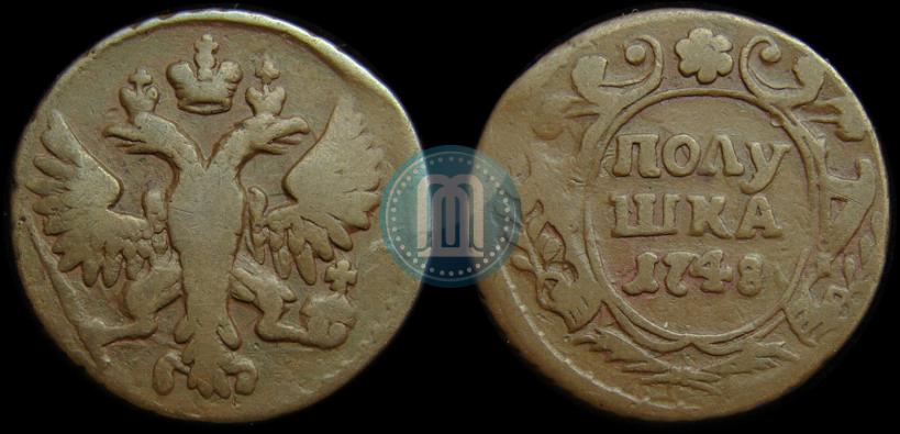 Picture Polushka 1748 year  