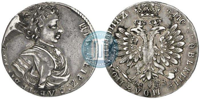 Фото Полуполтинник 1707 года  