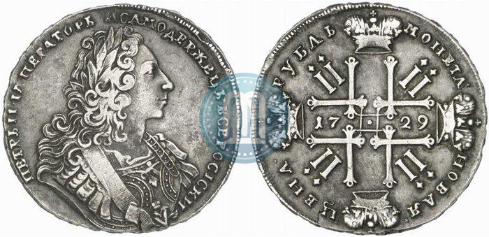 Picture 1 rouble 1729 year  "Type of 1729"