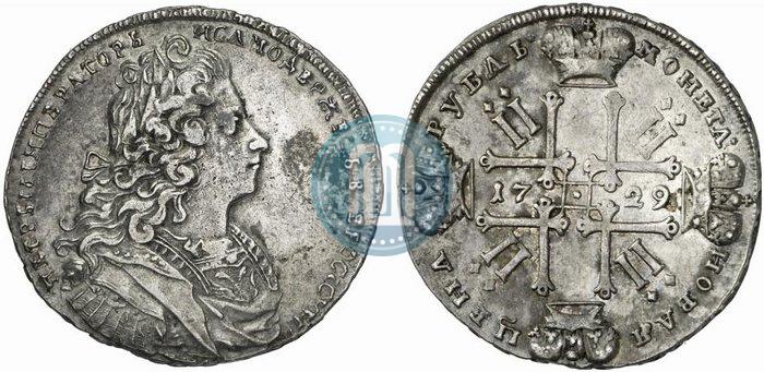 Picture 1 rouble 1729 year  "Type of 1727"