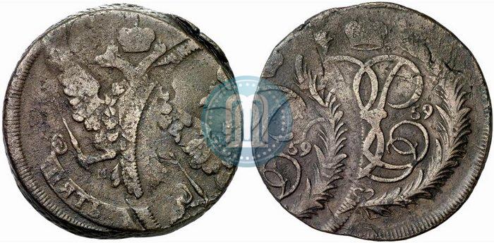 Picture 5 kopecks 1759 year ММ 