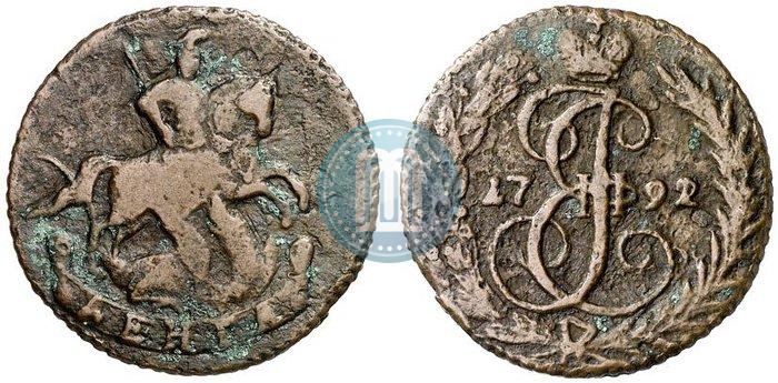Фото Денга 1792 года  