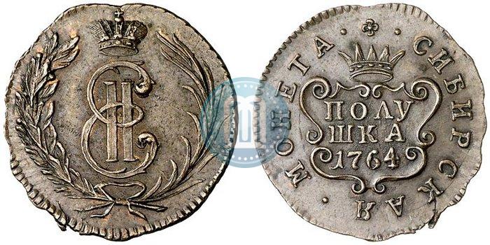 Фото Полушка 1764 года  