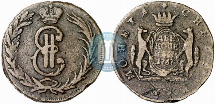 Фото 2 копейки 1767 года  