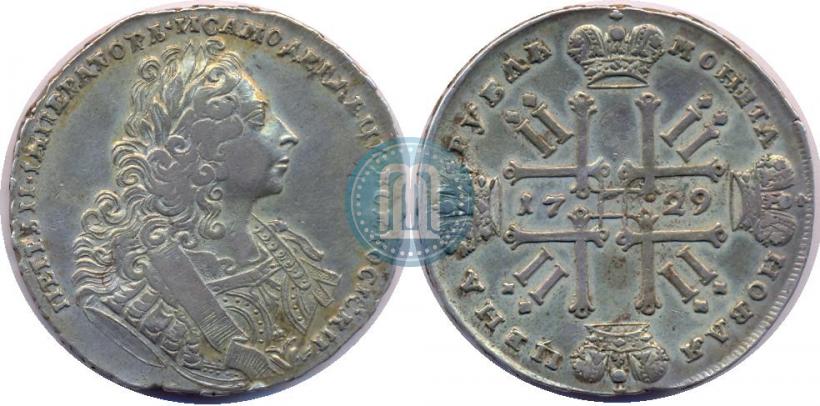 Picture 1 rouble 1729 year  "Type of 1729"