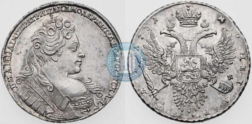 Picture 1 rouble 1731 year  