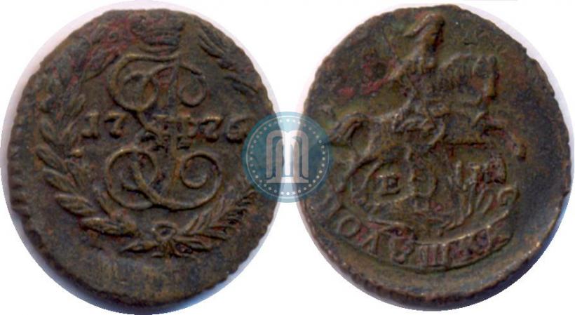 Фото Полушка 1776 года ЕМ 