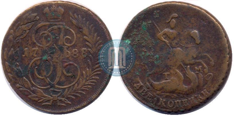 Picture 2 kopecks 1788 year ТМ 