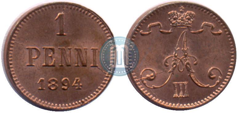 Picture 1 penni 1894 year  