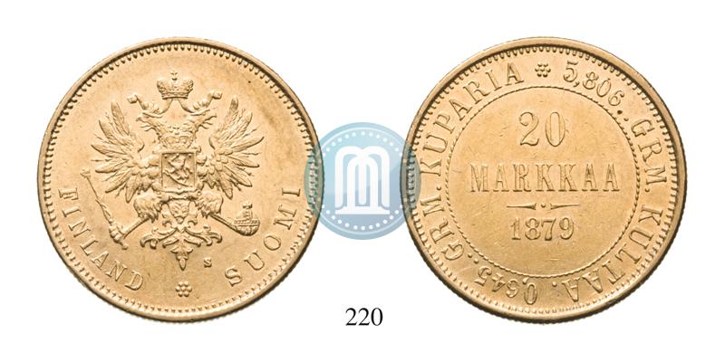 Фото 20 марок 1879 года S 