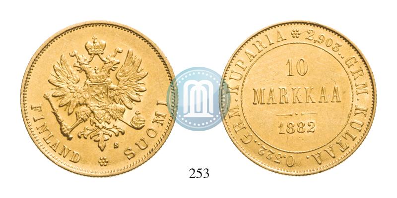 Picture 10 markkaa 1882 year S 