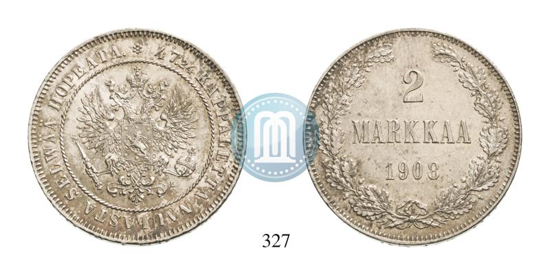 Picture 2 markkaa 1908 year L 