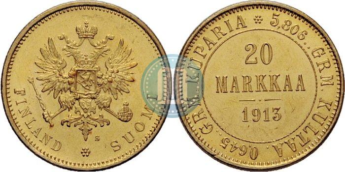 Фото 20 марок 1913 года S 