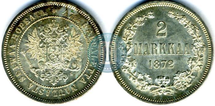 Фото 2 марки 1872 года S 