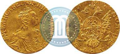 Picture 1 rouble 1757 year  