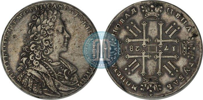 Фото 1 рубль 1728 года  "Тип 1728"