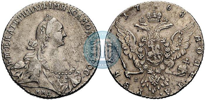 Picture 1 rouble 1768 year ММД-EI 