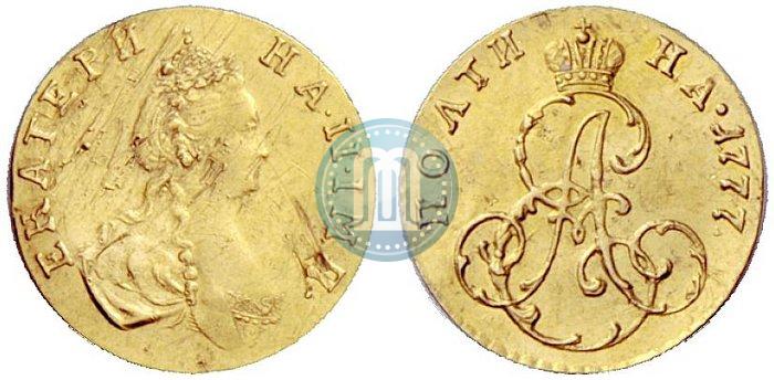 Фото Полтина 1777 года  