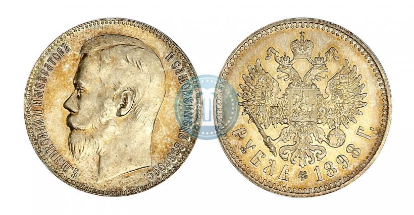 Picture 1 rouble 1898 year (**) 