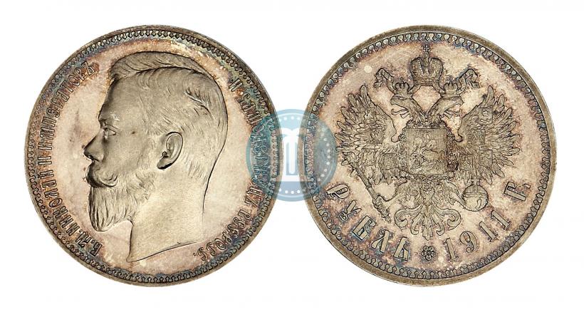 Picture 1 rouble 1911 year (ЭБ) 