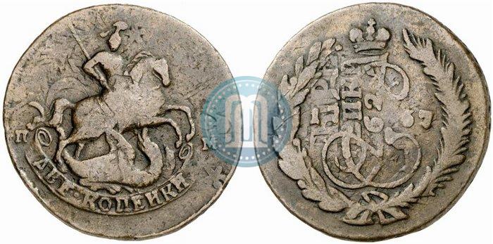 Фото 2 копейки 1767 года СПМ 